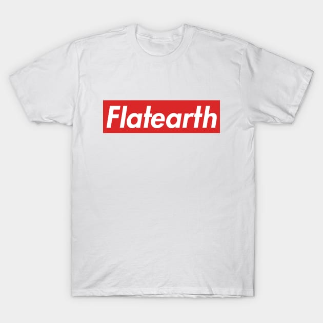 Flatearth T-Shirt by RetroFreak